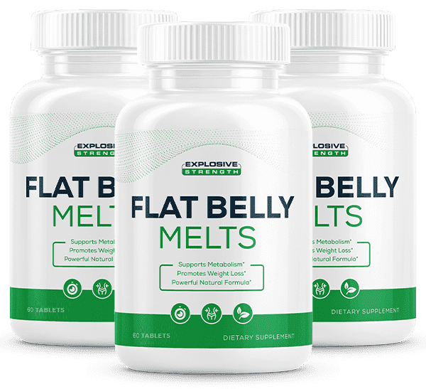 Flat Belly Melts 3 Bottle Package