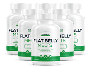 Flat Belly Melts 6 Bottle Package Best Value